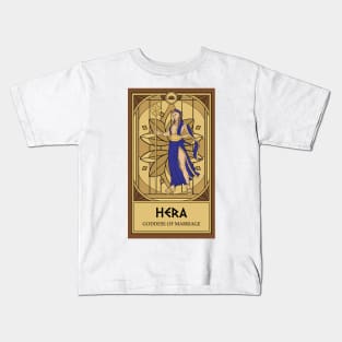 Hera Tarot Card Kids T-Shirt